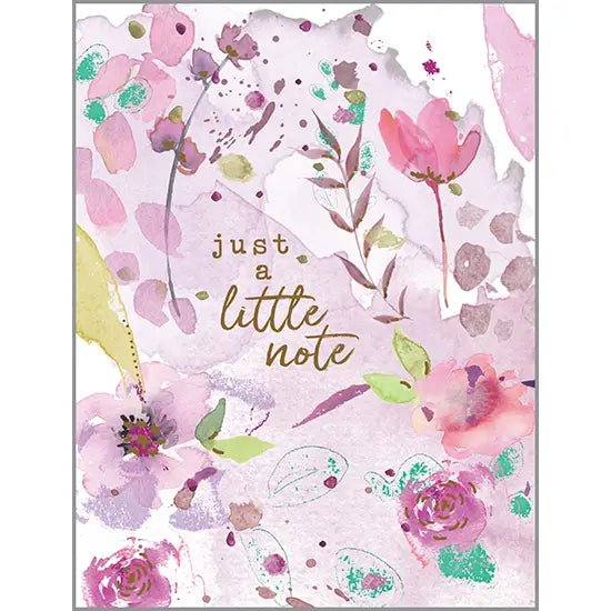 Thinking of You Greeting Card - Graceful Flowers