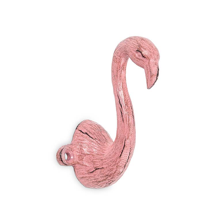 Flamingo Hook-AntqPink-3.75"H-1571