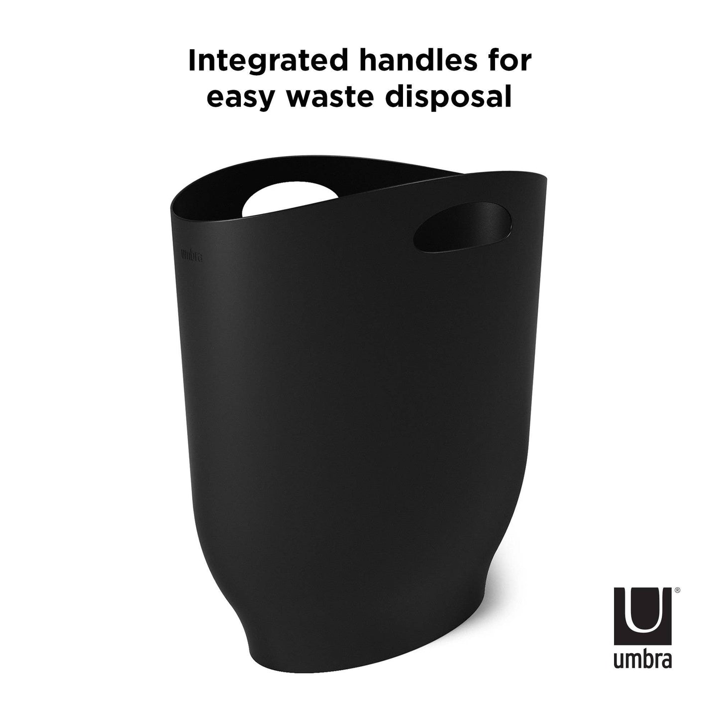 Harlo Trash Can: Black