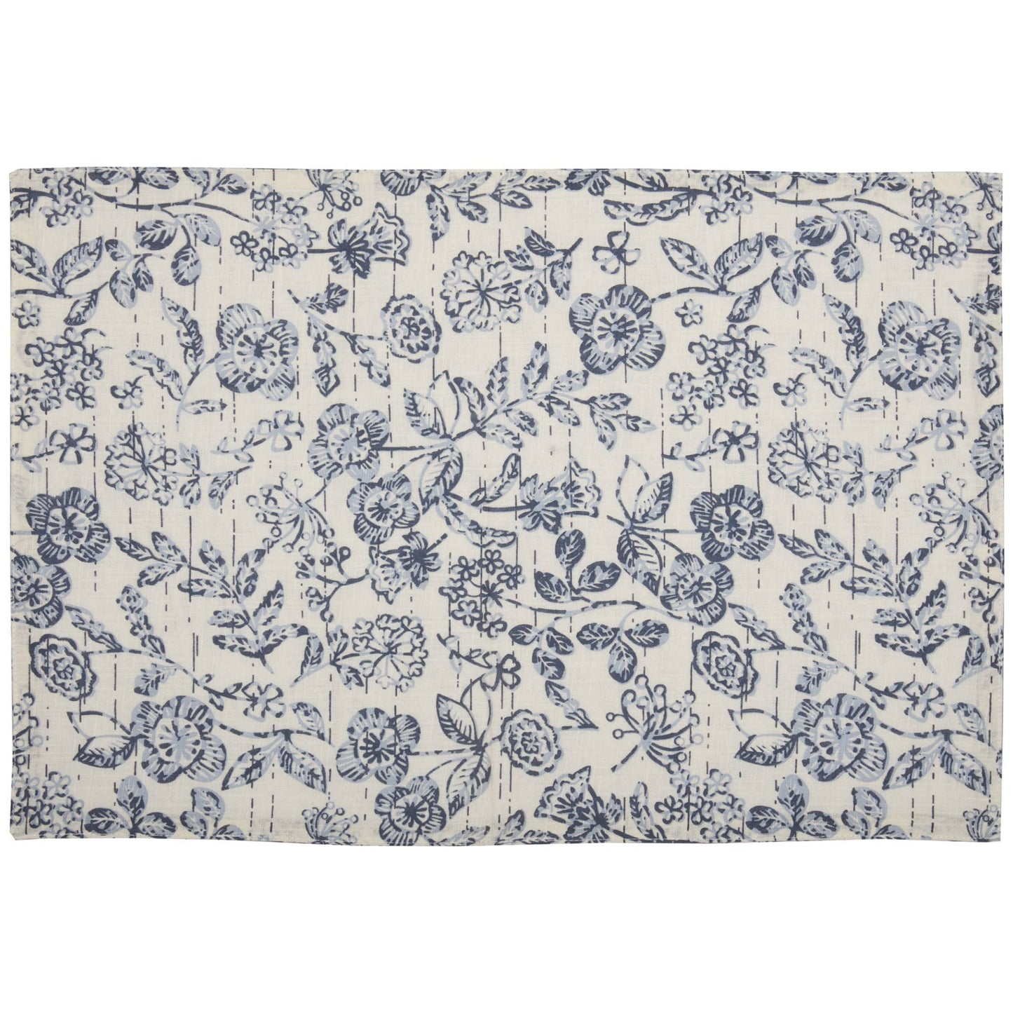 Doylestown Floral Placemat 18Lx12W