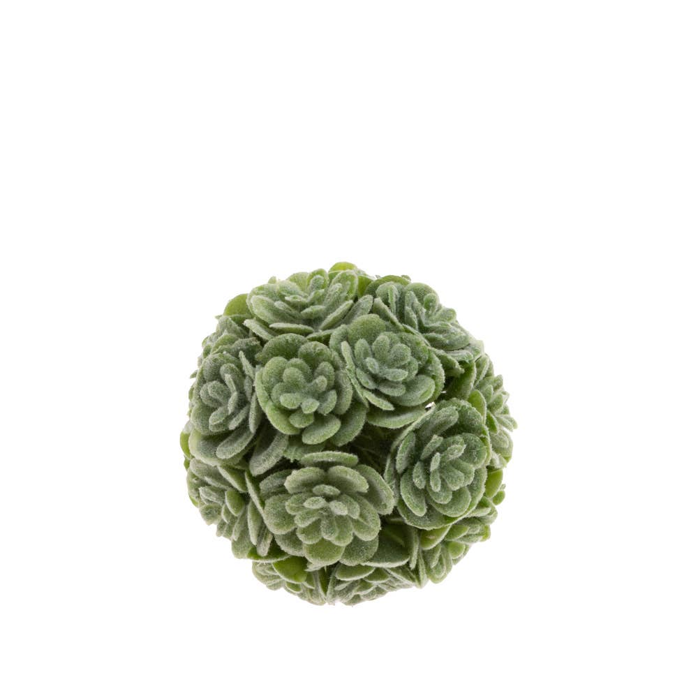 2.25" Dia Green Kissing Ball Fall / Christmas