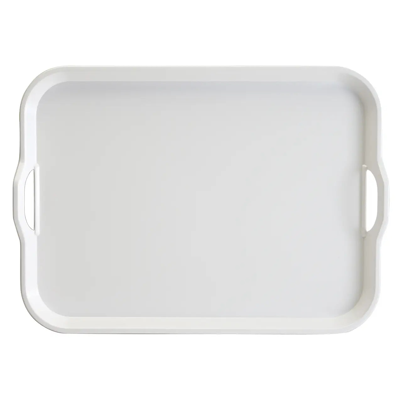 20 1/2" White Serving Tray