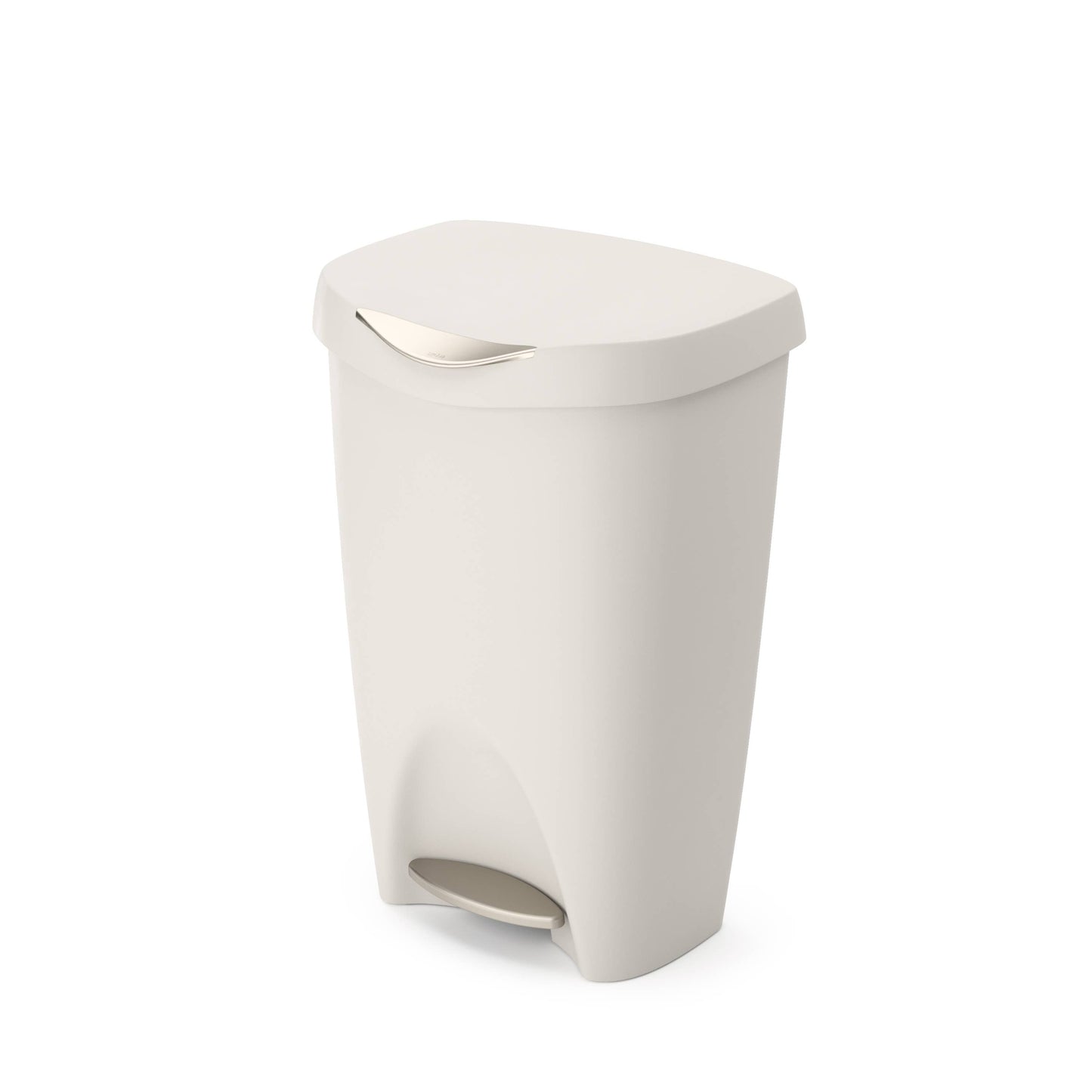 Brim Step On Trash Can: Nickel