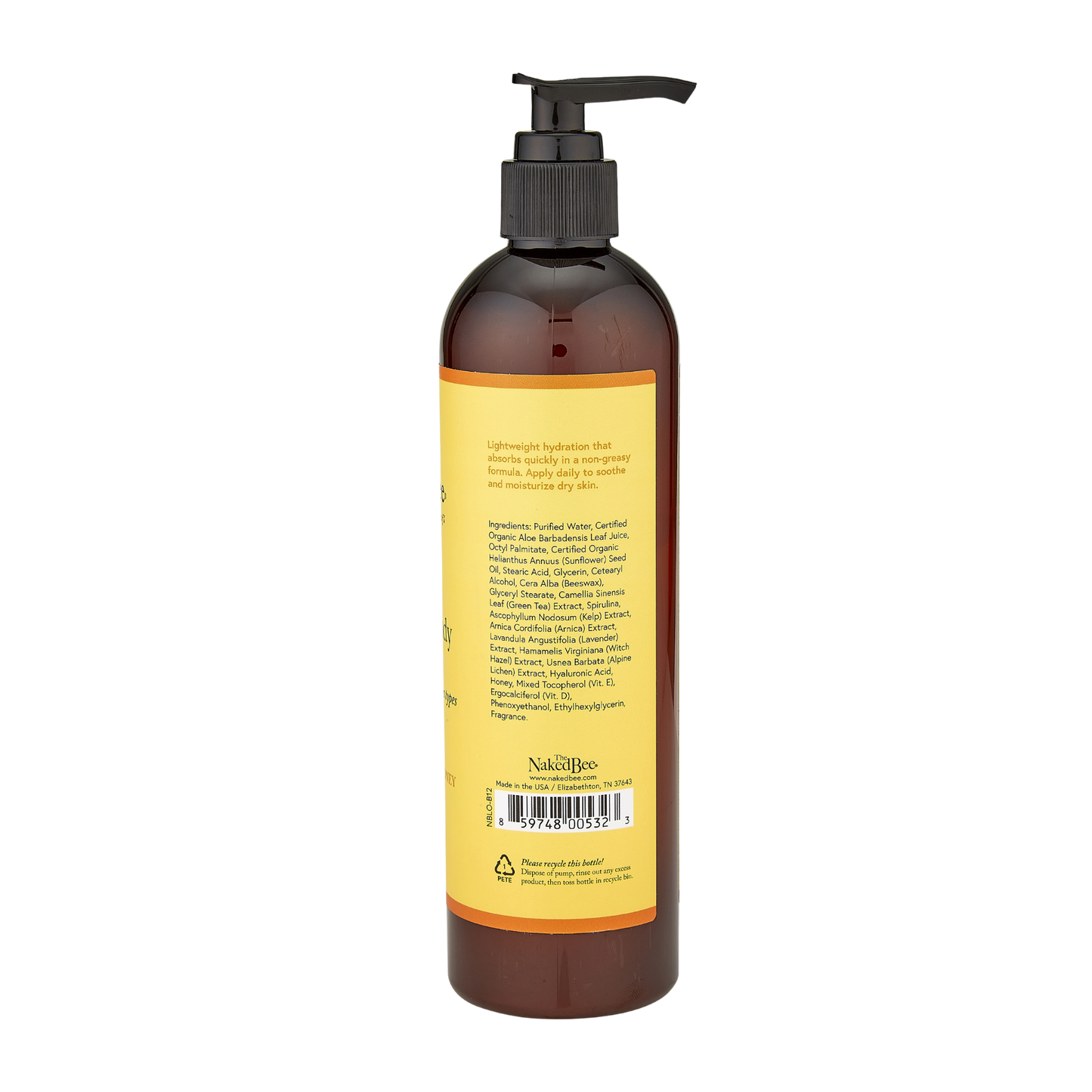 12 oz. Orange Blossom Honey Hand & Body Lotion