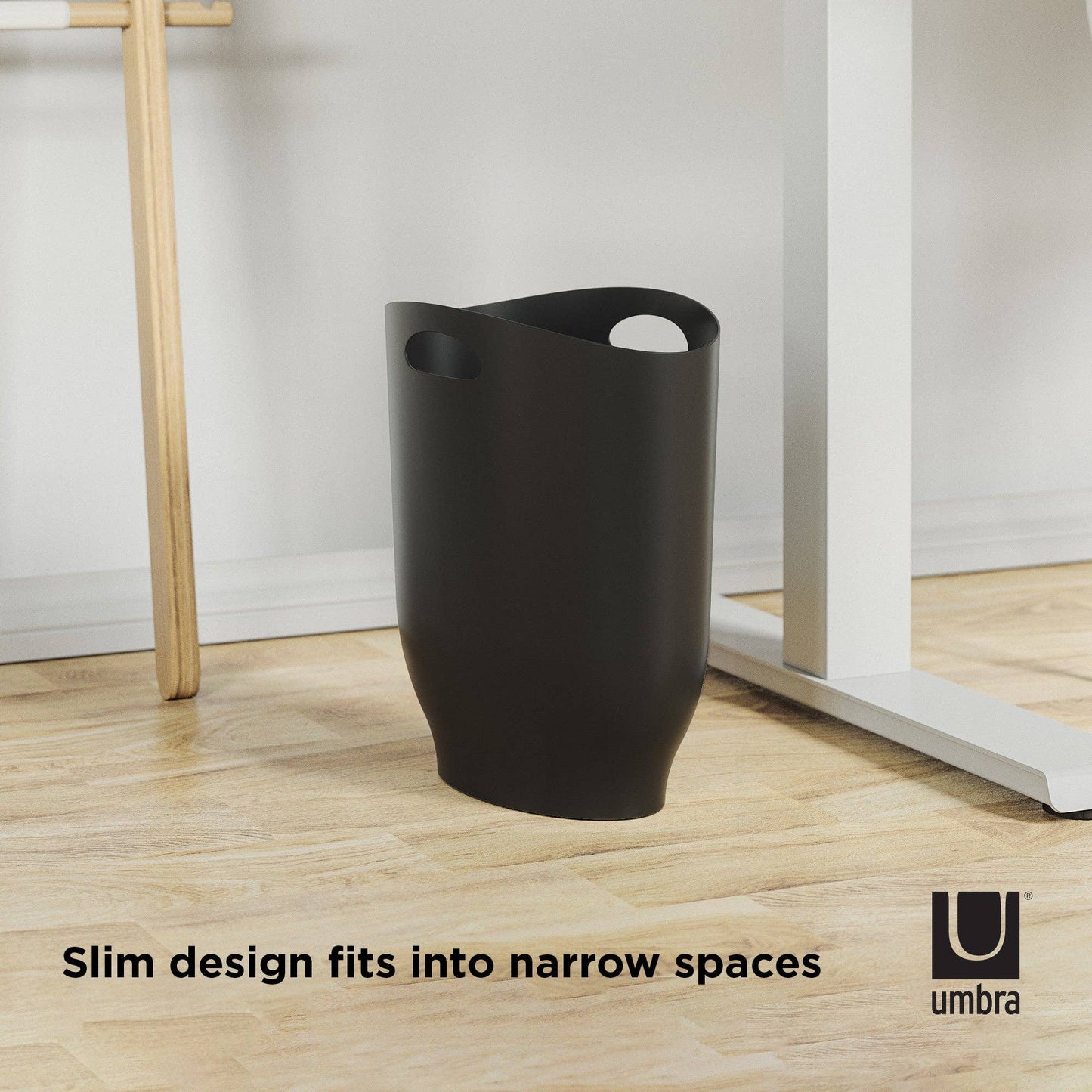 Harlo Trash Can: Black