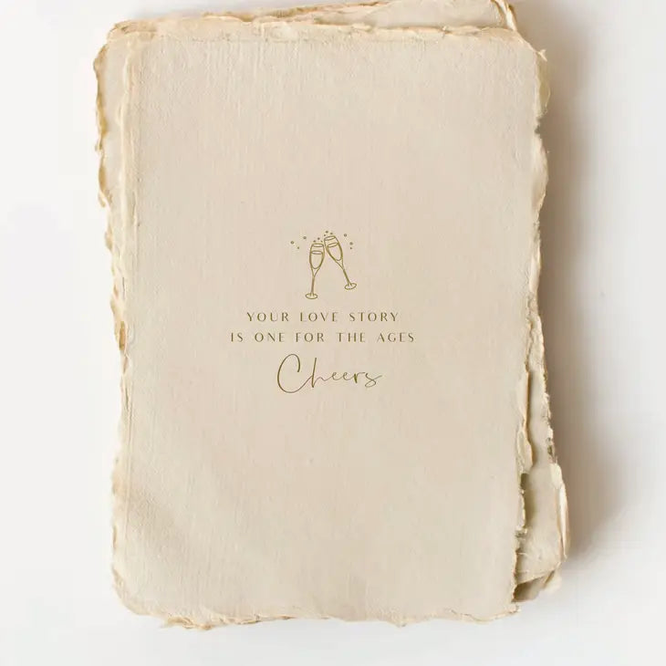 Your Love Story Is One For The Ages Cheers Card