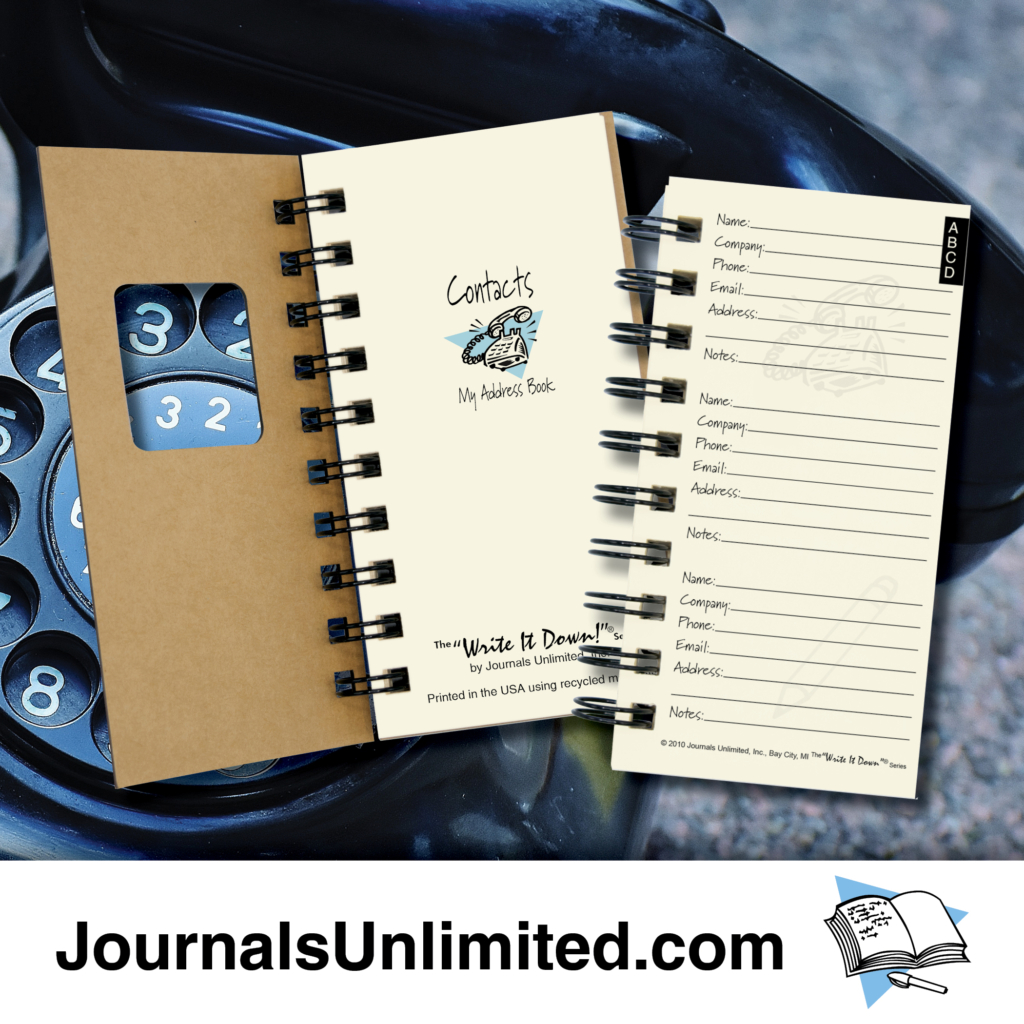 Mini - Address Book (Kraft)