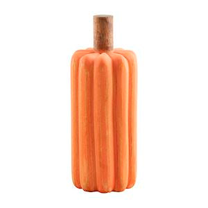 Small Wooden Pumpkin Sitter