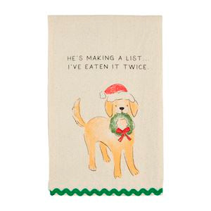 List Christmas Pet Towel