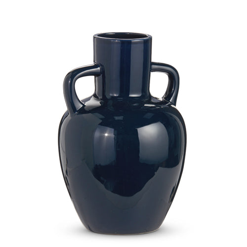 10.5" BLUE GLAZED VASE