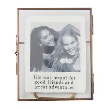 Friends Glass Brass Frame