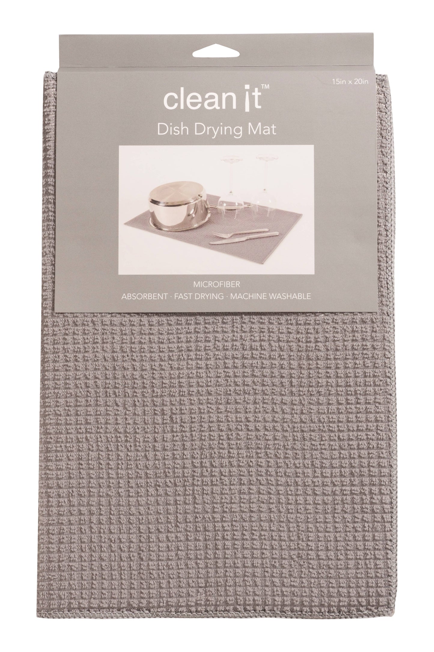 Dish Drying Mat - Set of 2: Drizzle