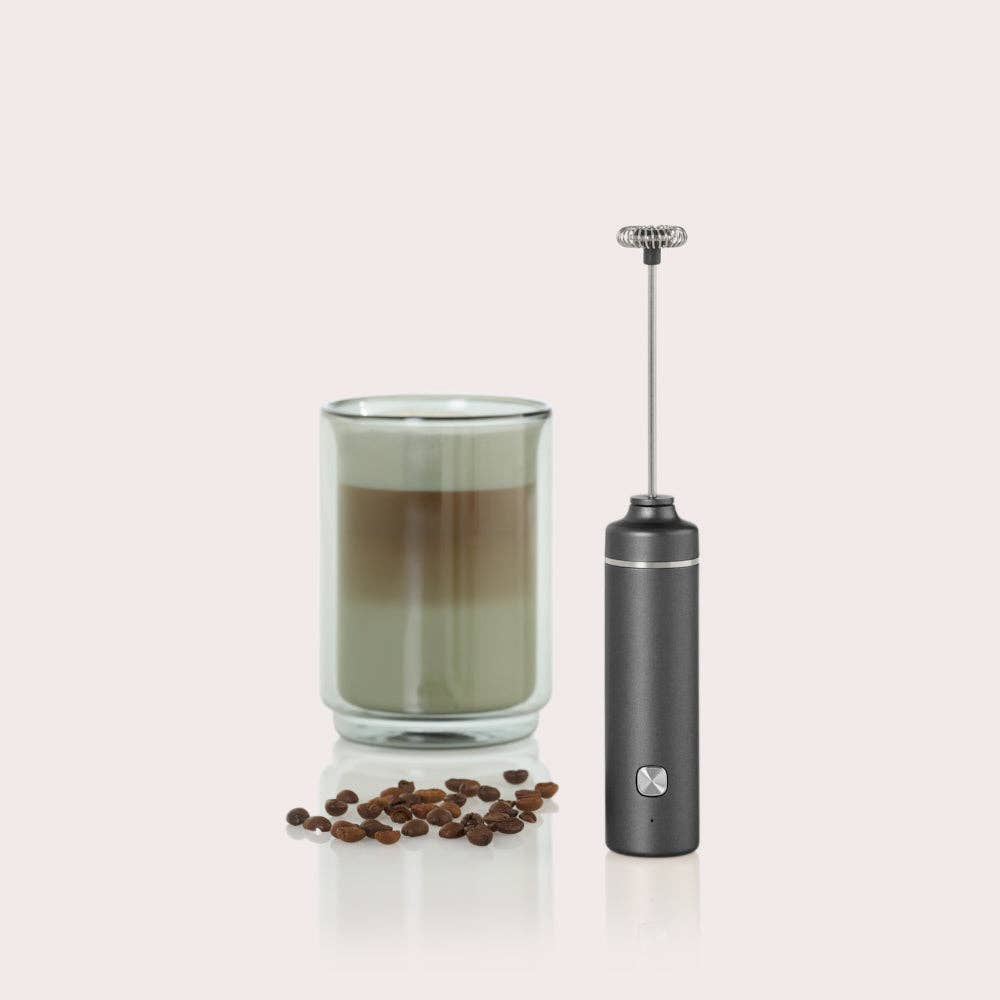 AdHoc Moro Electric Milk & Sauce Frother in Dark Grey