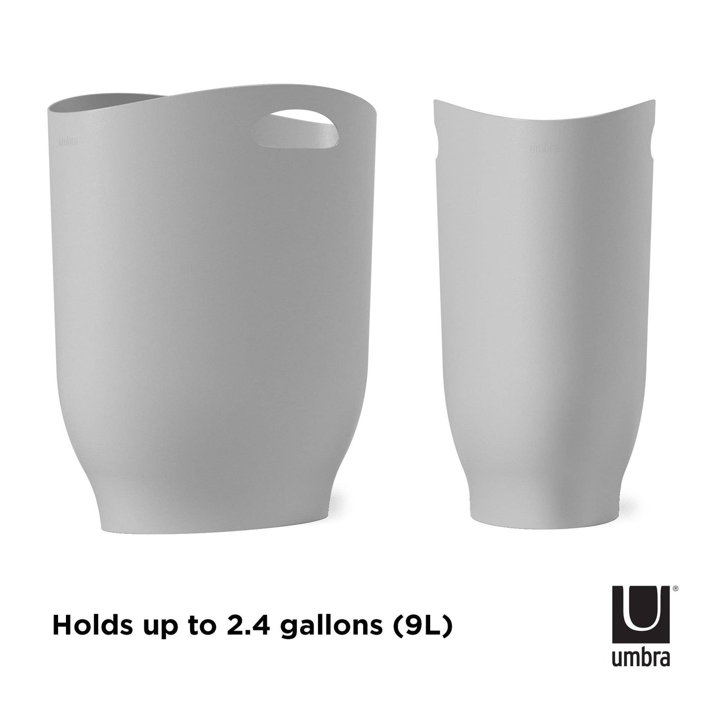 Harlo Trash Can: Black