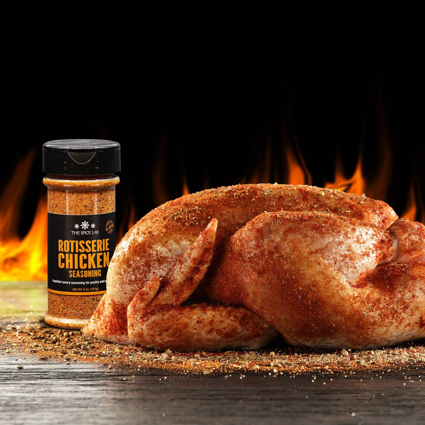 Rotisserie Chicken Seasoning -5.6 oz Shaker Jars