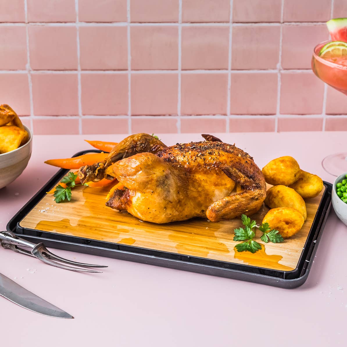 Big Fledge - Flip Edge Cutting Board