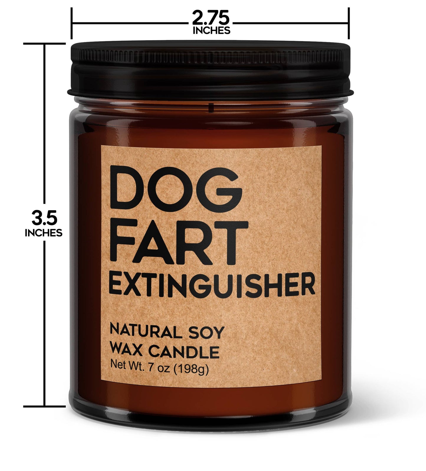 Dog Fart Extinguisher Soy Candle - Votive Candle: Vanilla Chai