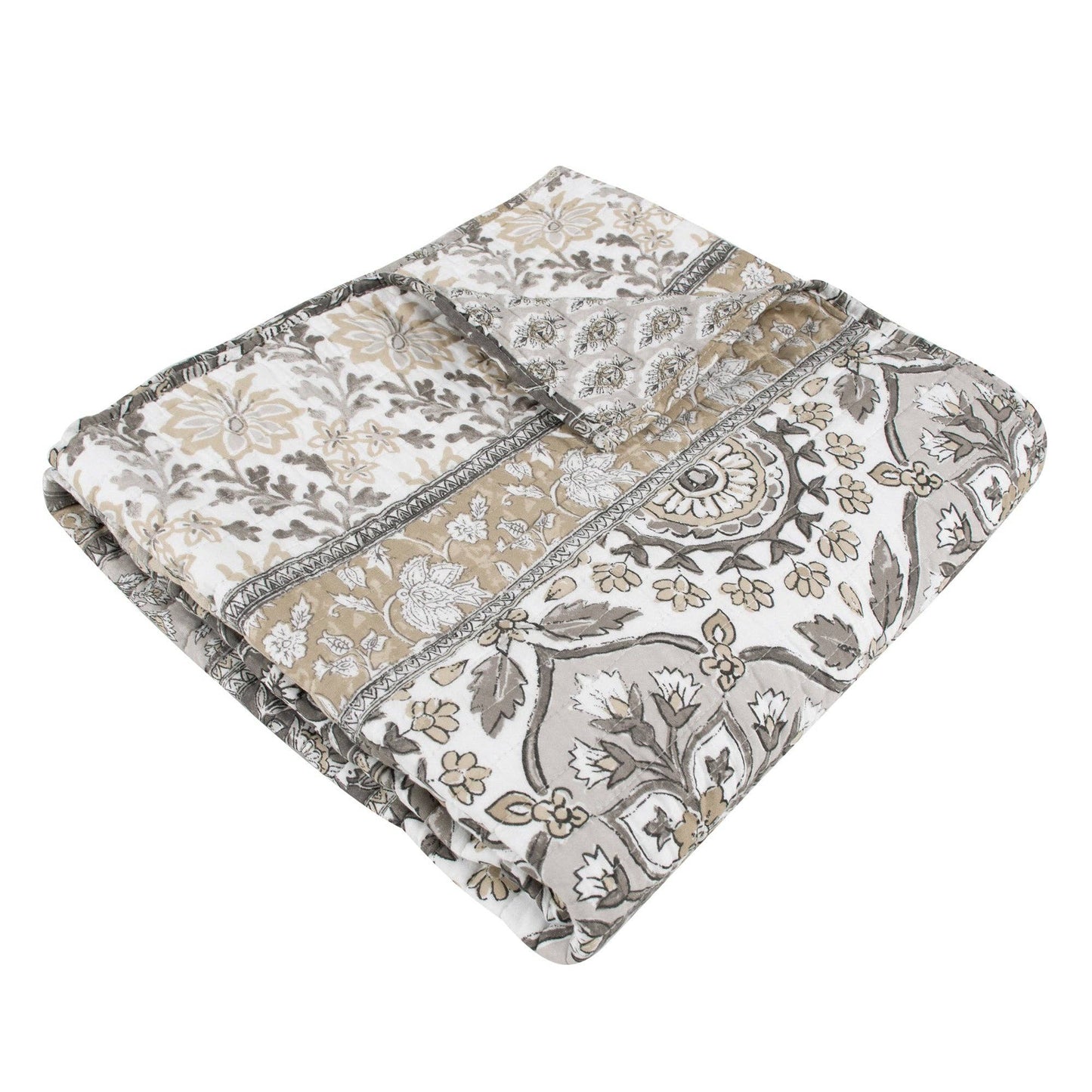 Lirelle Quilted Throw Blanket