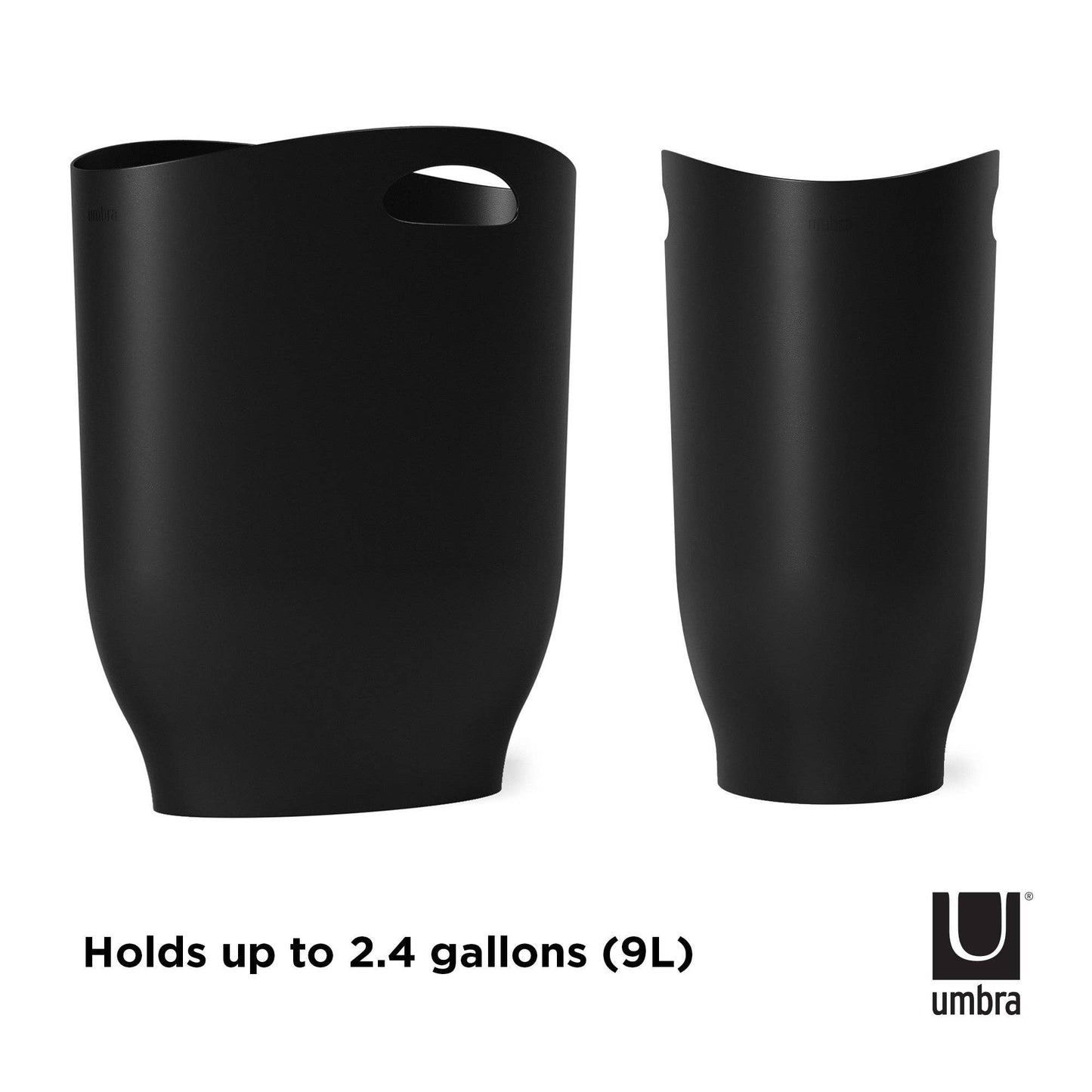 Harlo Trash Can: Black