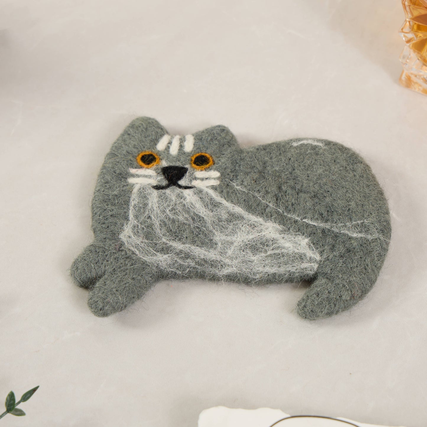 Handmade Felt Coffee Cup Mug Table Coasters