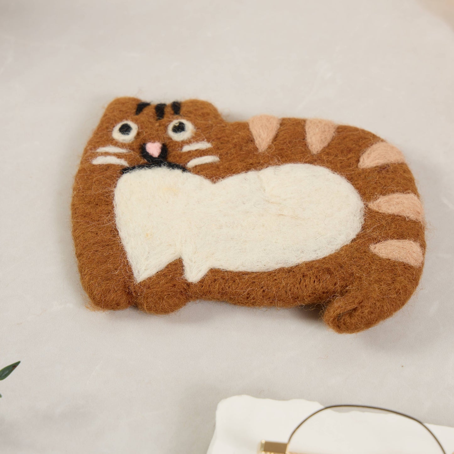 Handmade Felt Coffee Cup Mug Table Coasters