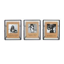 Black Pet Pic Frame Assort 3