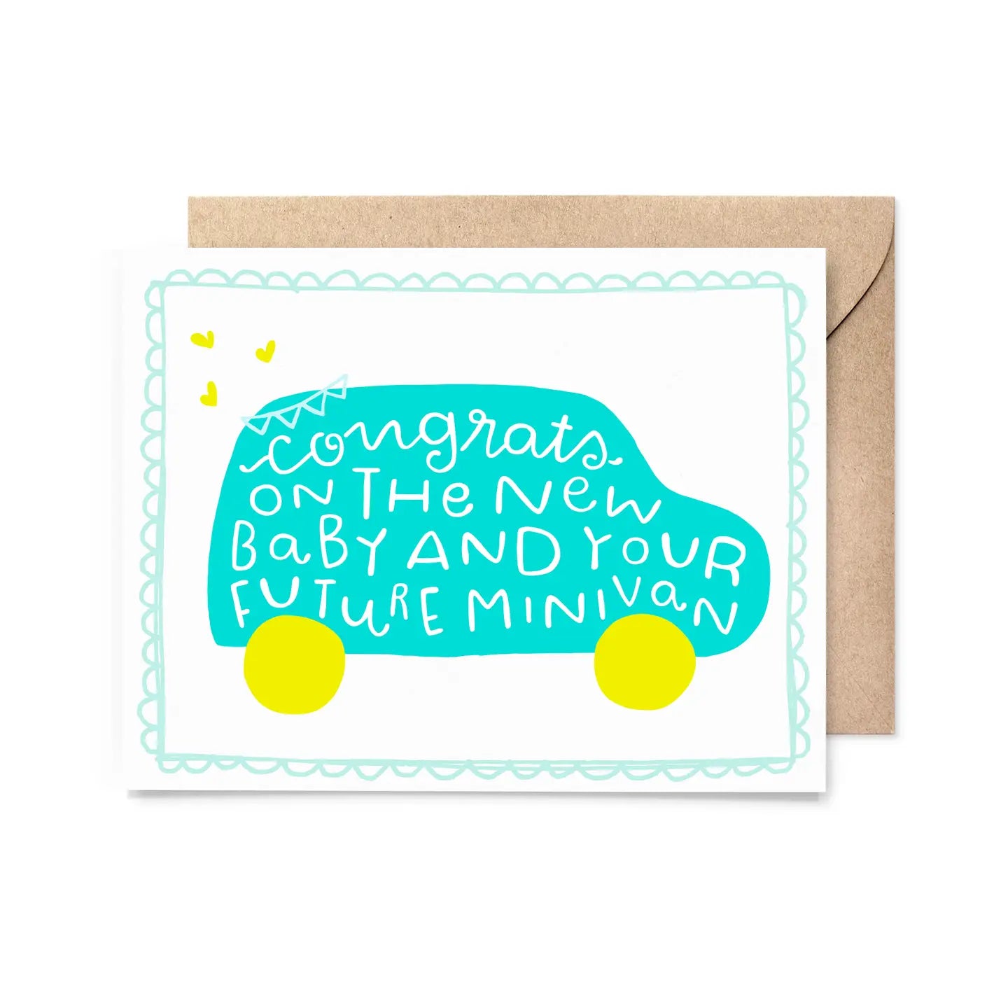 Future Minivan Baby Card