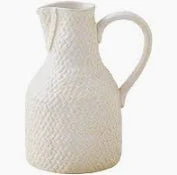 MD STONEWARE JUG BUD VASE