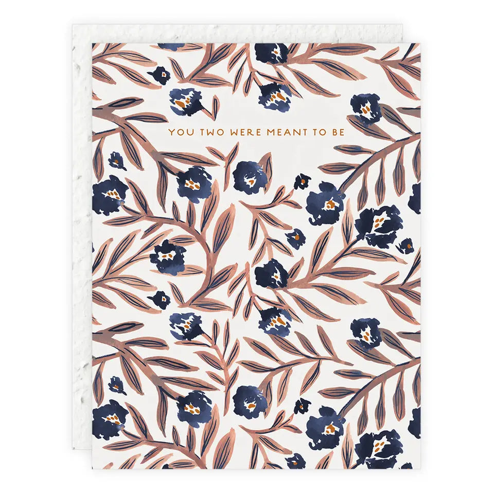 Meant To Be - Engagement/Wedding Card