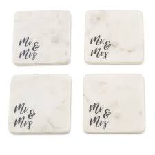 Mr/Mrs Coaster Set