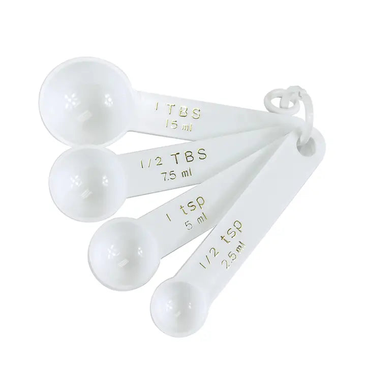 White Measuring Spoons