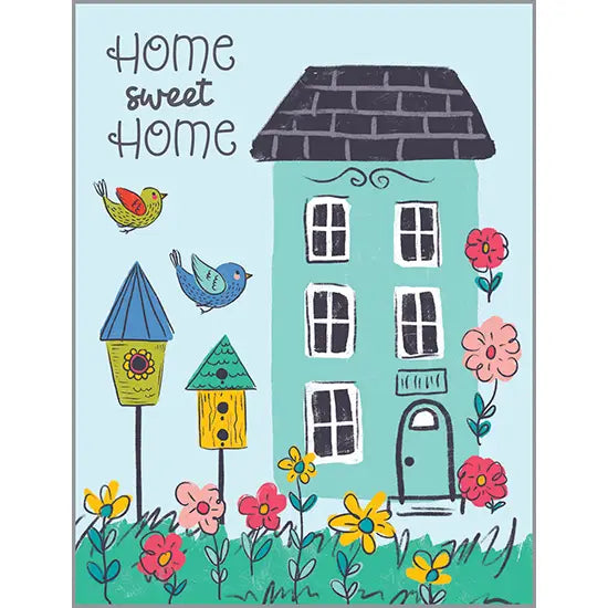 New Home Greeting Card - Home and Birds