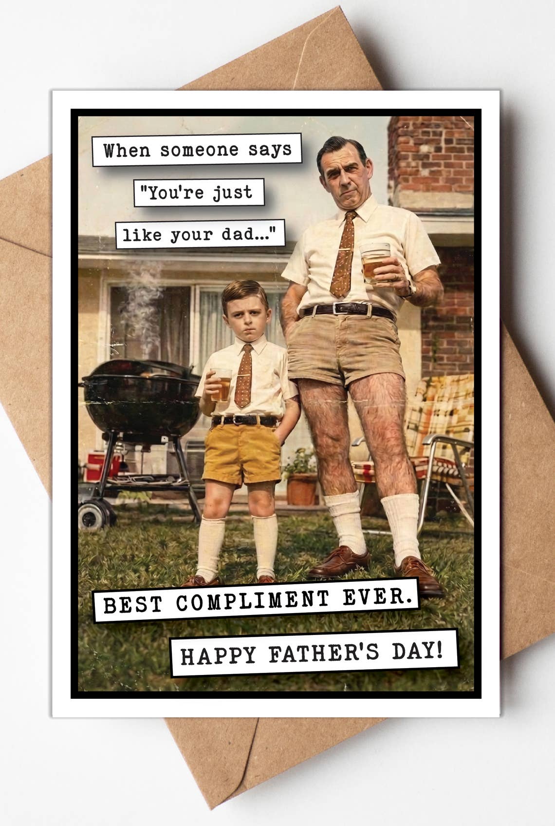 Like Your Dad Fathers Day Card From Son, Men Gifts