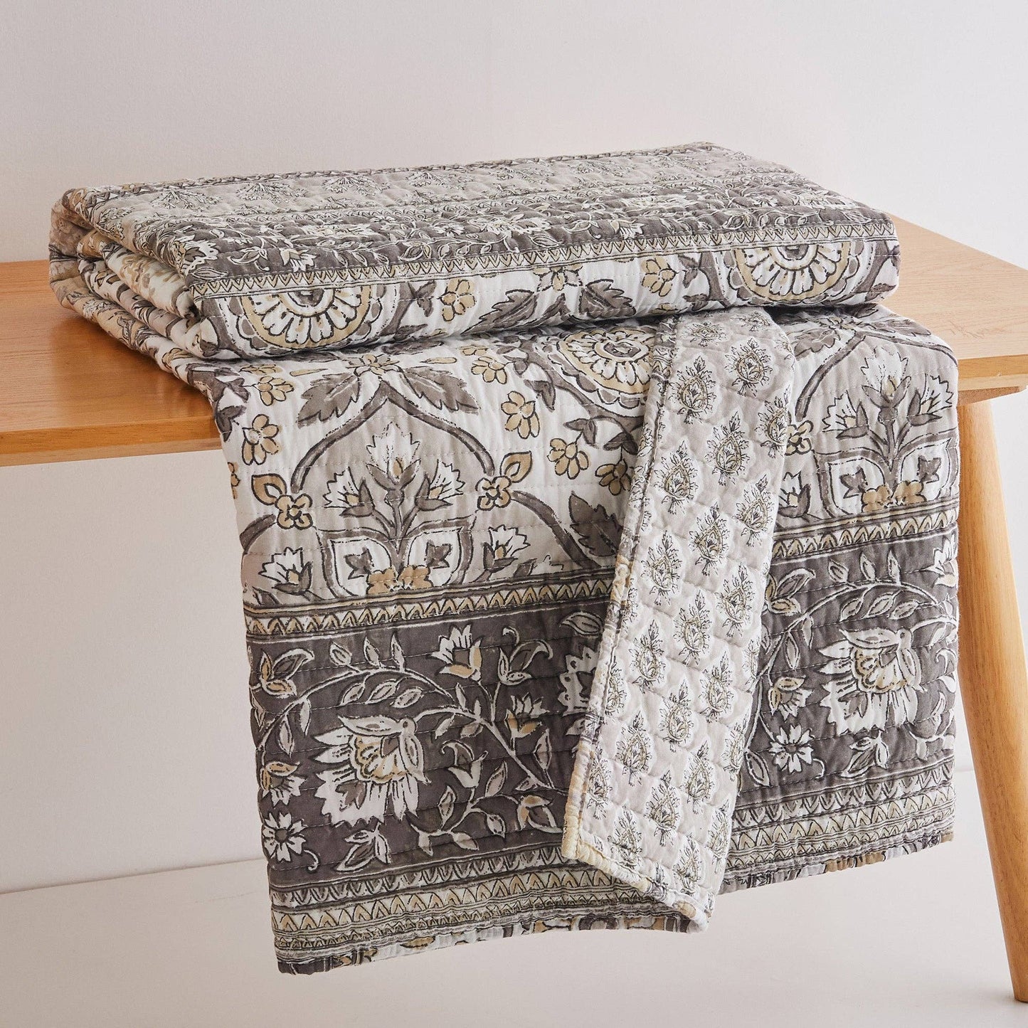 Lirelle Quilted Throw Blanket