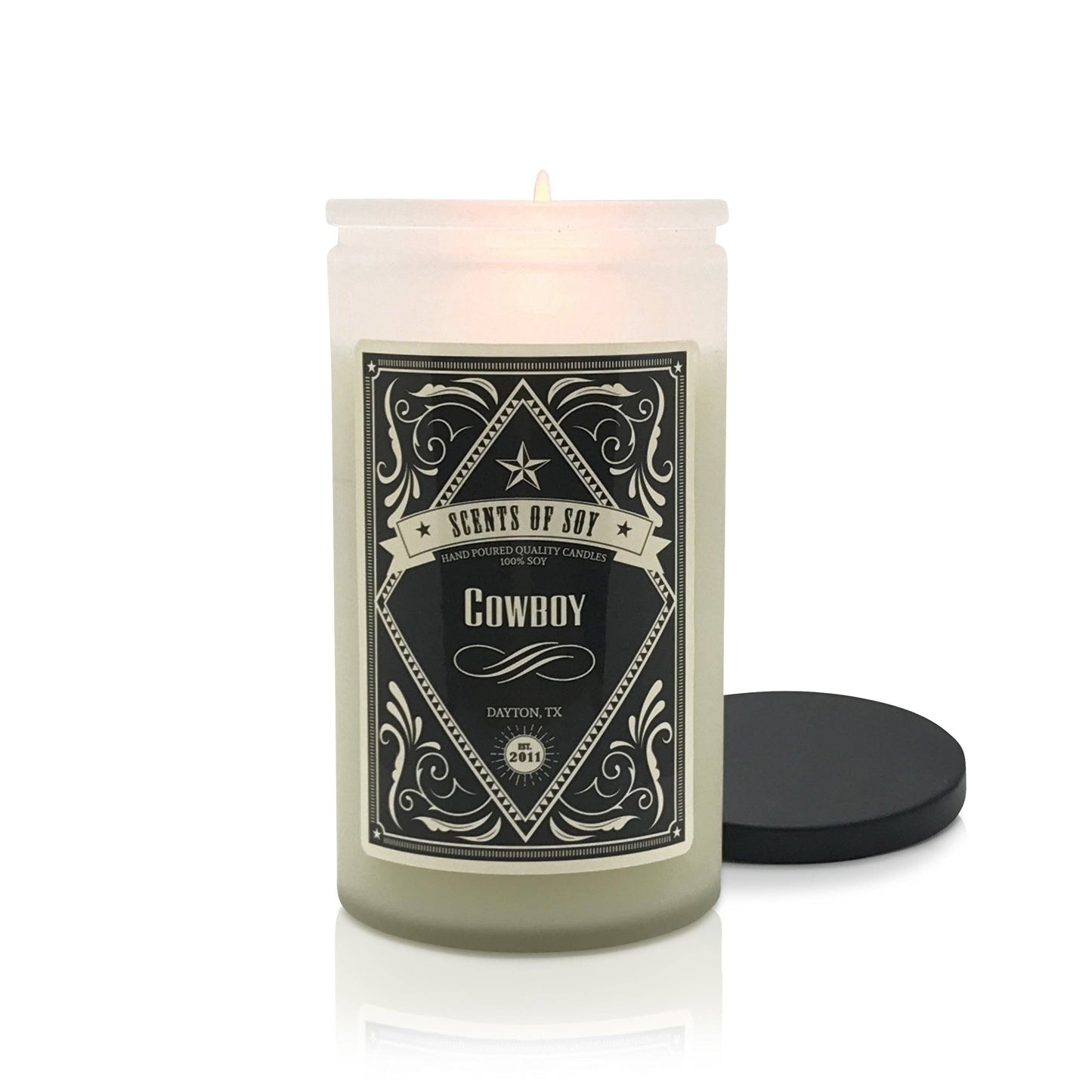 True Cowboy Rustic Soy Candle