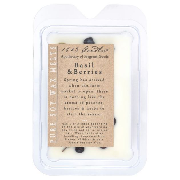 Basil And Berries Cubes
