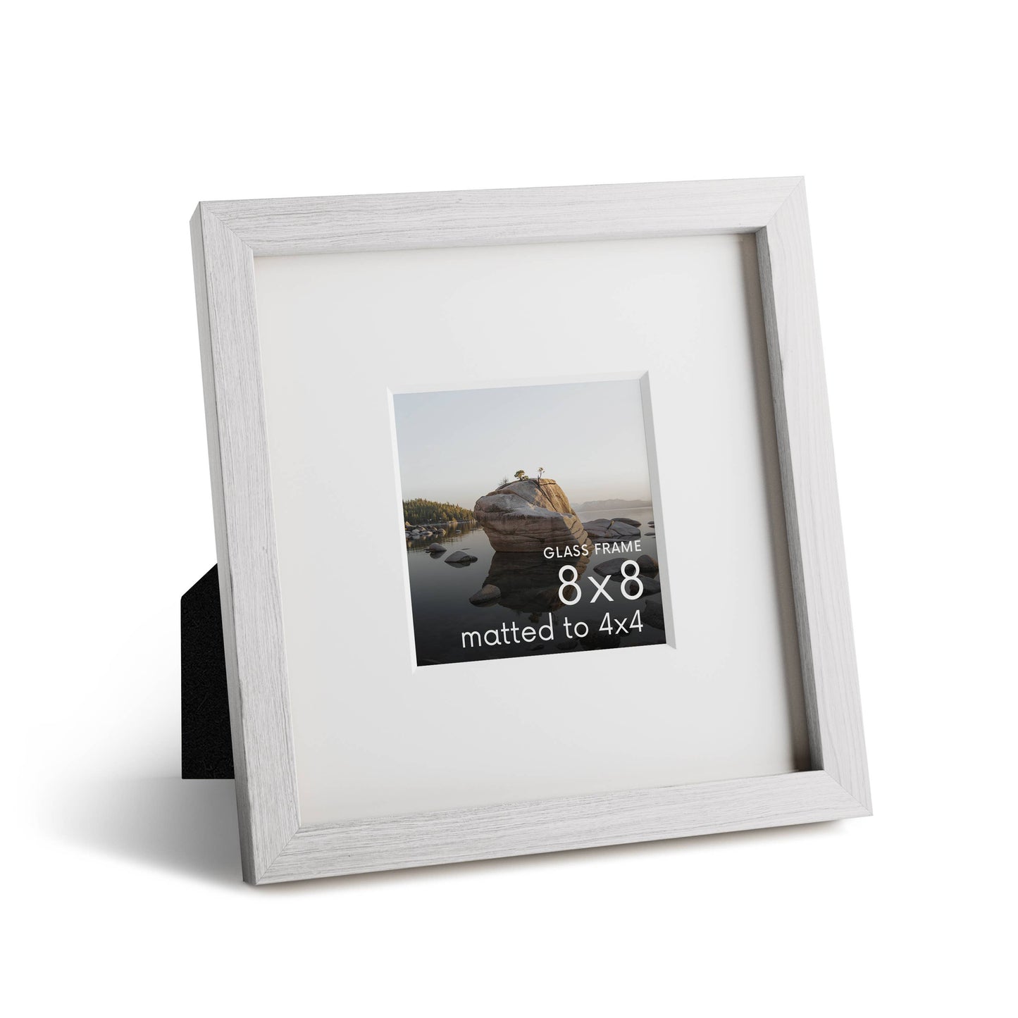 White Oak Frame with Glass: 11x14