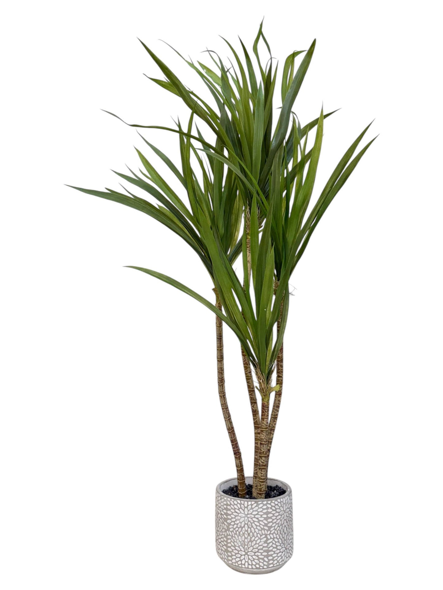 Artificial Dracaena Tree in Ceramic Decorative Pot