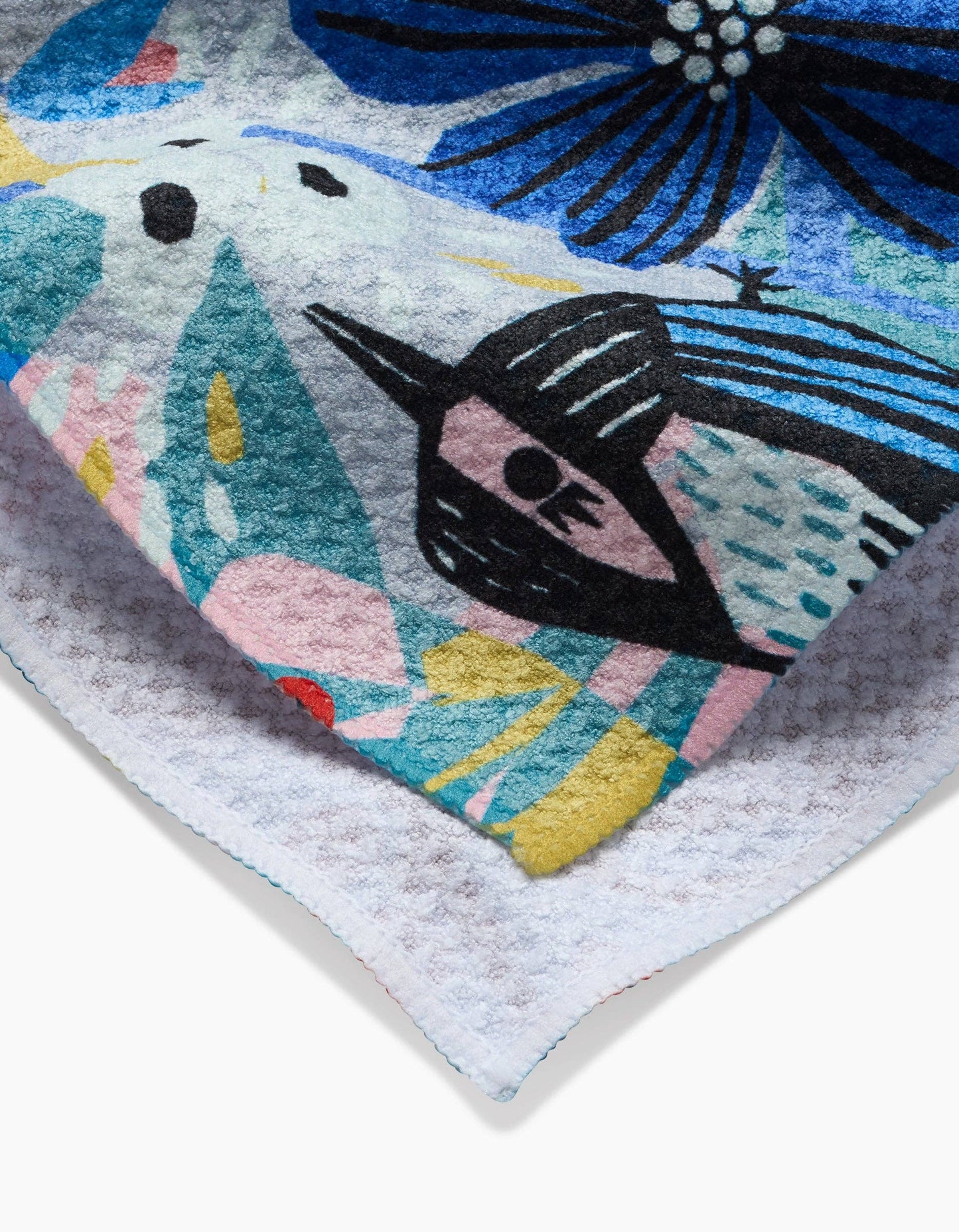 Birds And Berries Tea Towel {D}
