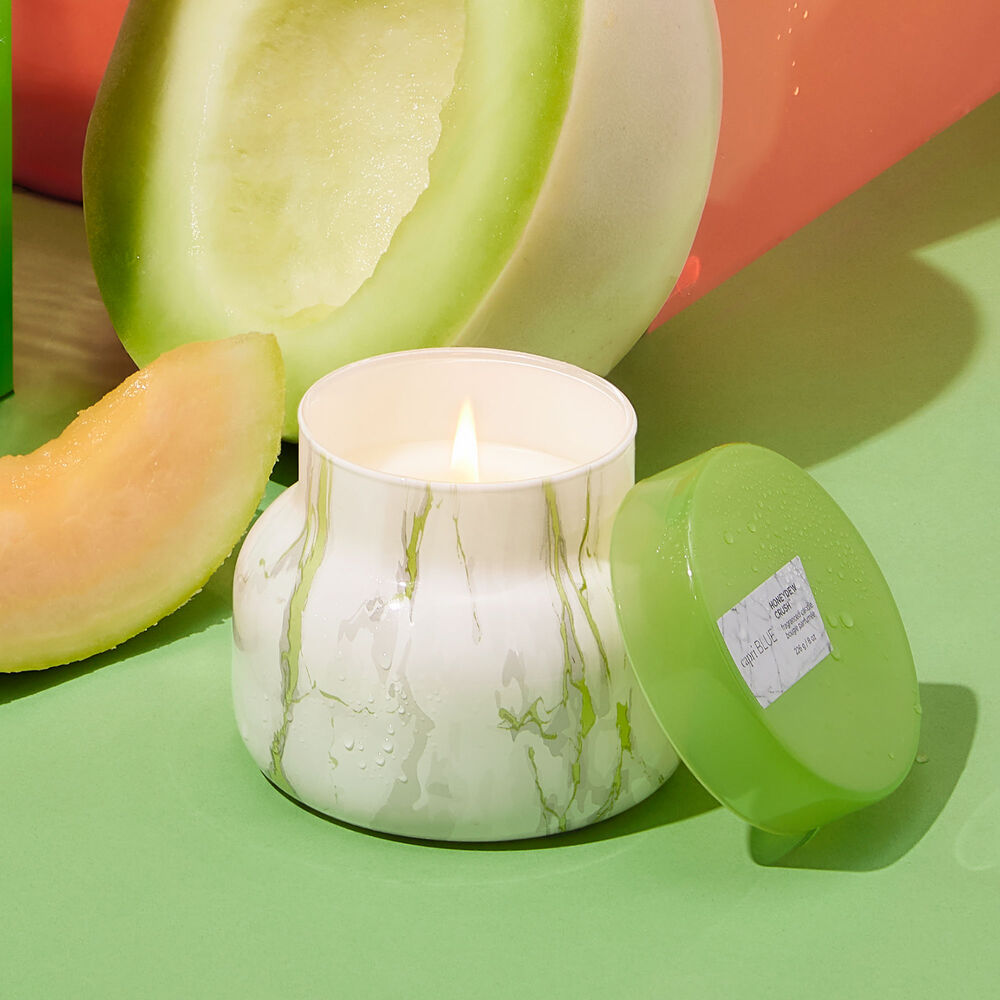 8 OZ PETITE MODERN MARBLE JAR Honeydew Crush