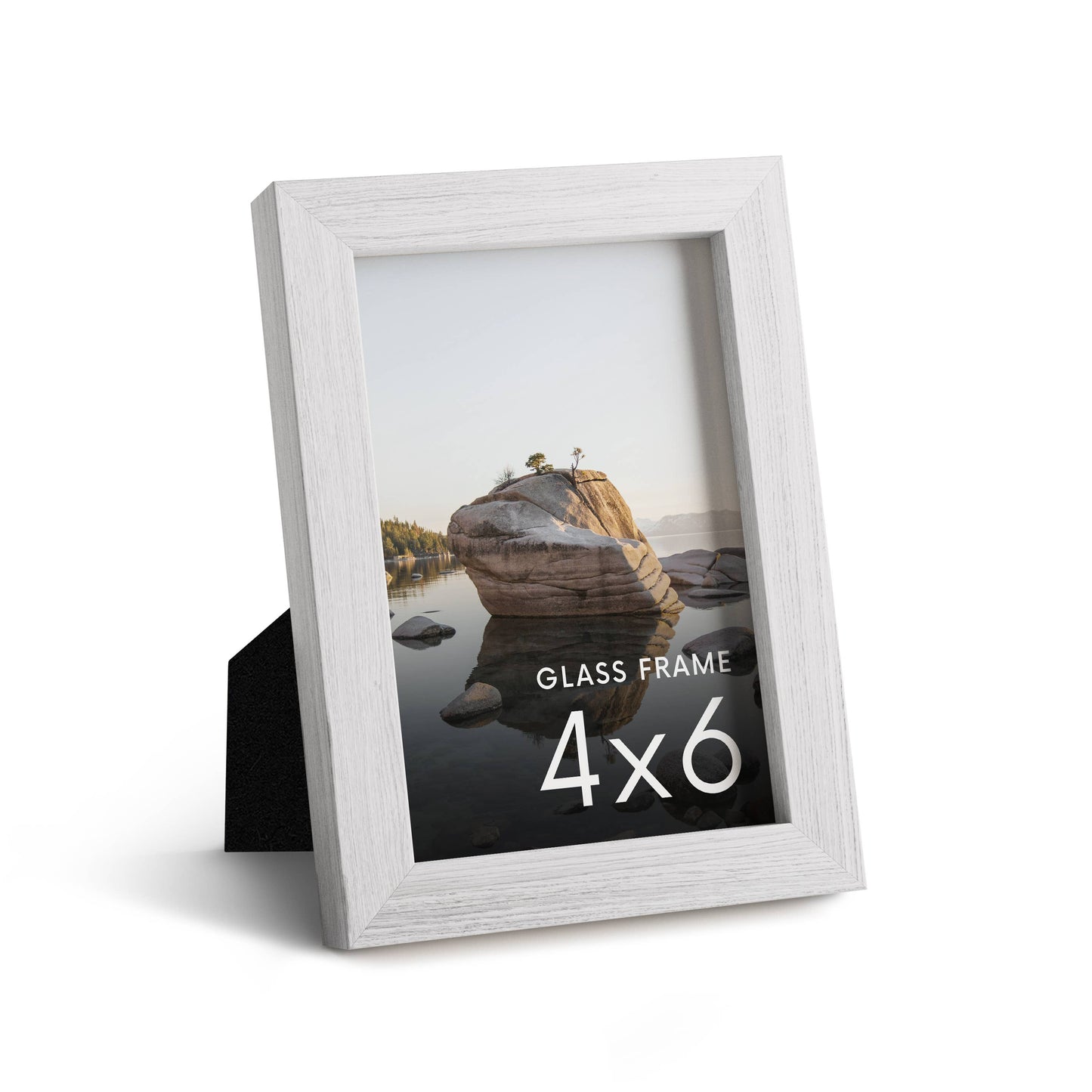 White Oak Frame with Glass: 11x14