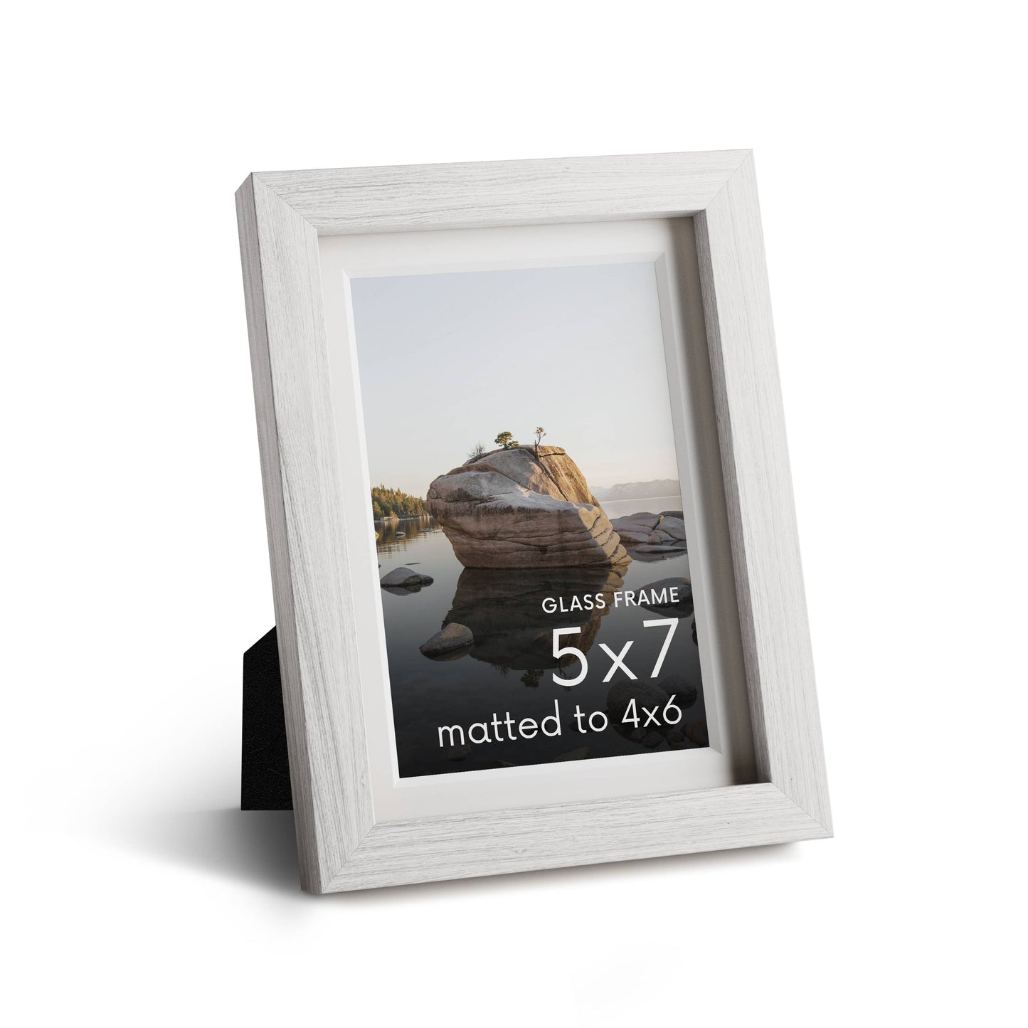 White Oak Frame with Glass: 11x14
