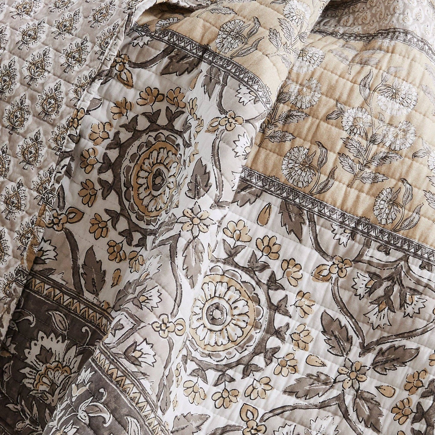Lirelle Quilted Throw Blanket