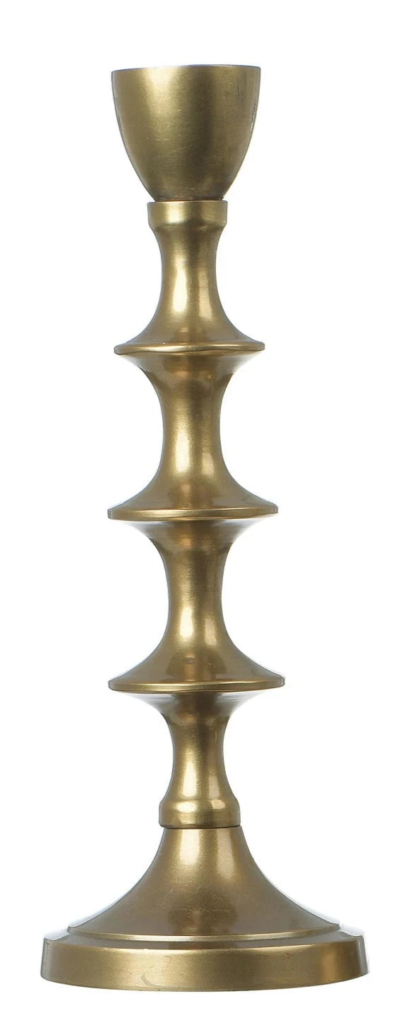 Metal Taper Holders with Antique Finish