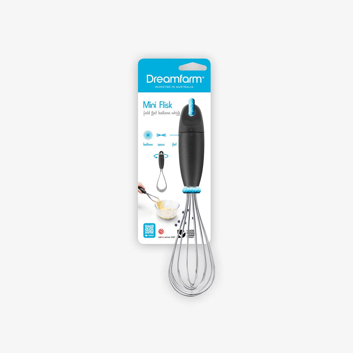 Mini Flisk - Fold Flat Balloon Whisk