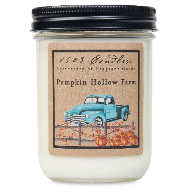 Pumpkin Hollow Jar Candle