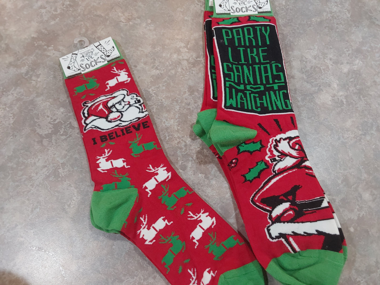 I Believe Socks 1pc asst