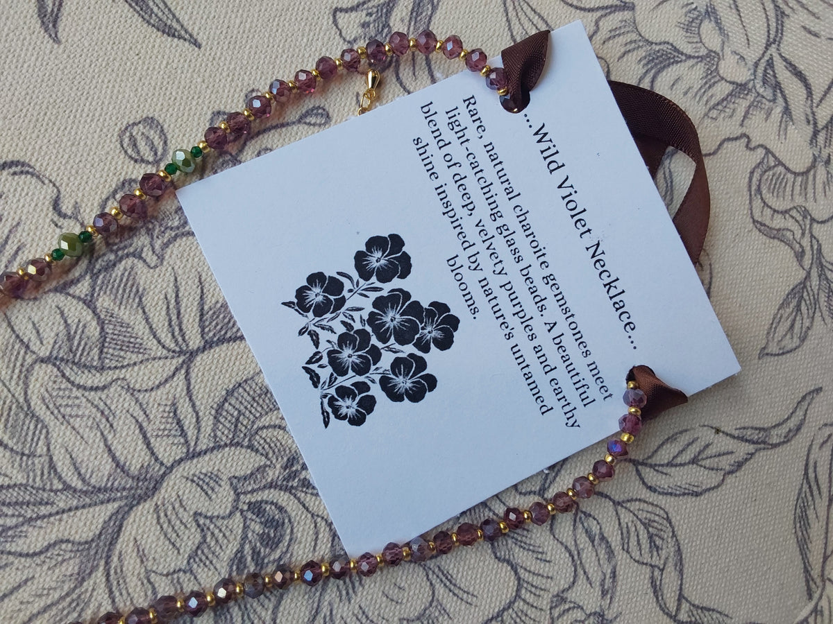 Wild Violet Necklace