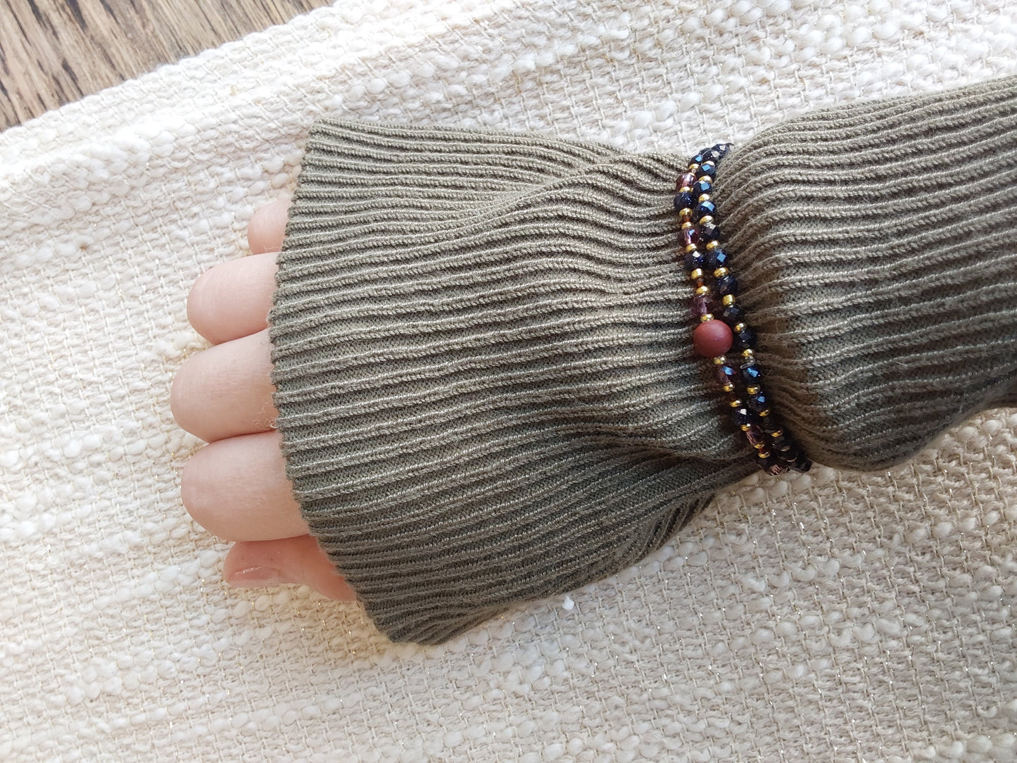 Painted Desert Night Wrap Bracelet