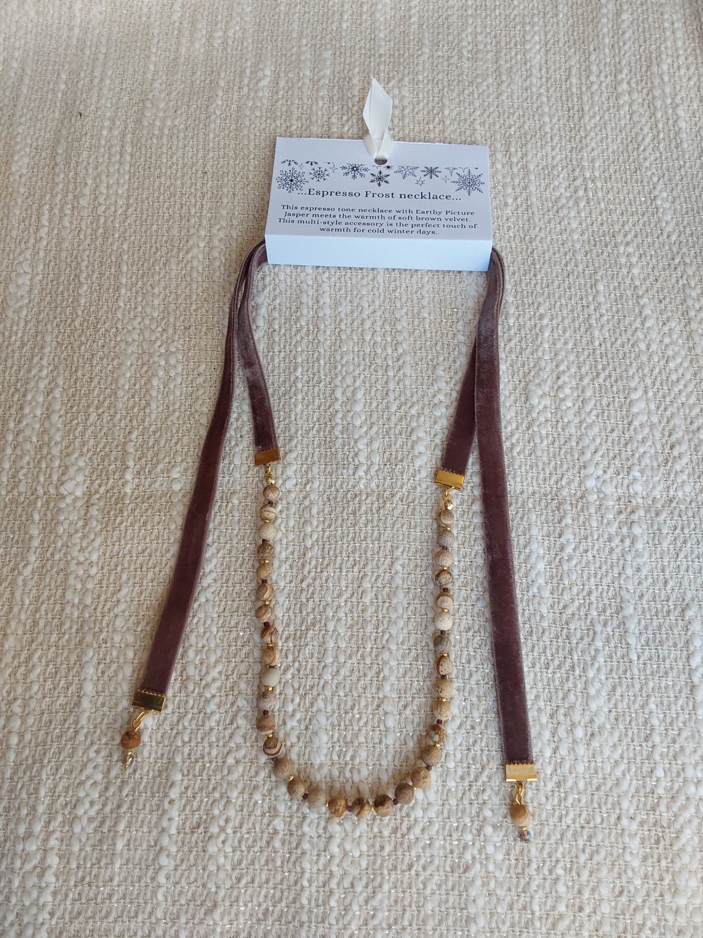 Espresso Frost Necklace